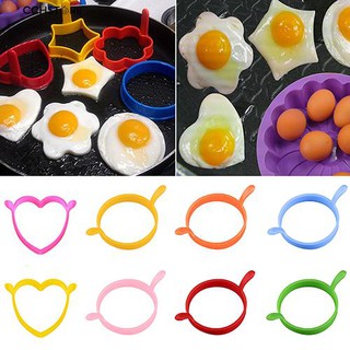 Fast Del 5pcs/lot Food Grade Silicone Omelette Mould Creative Fried Eggs Models