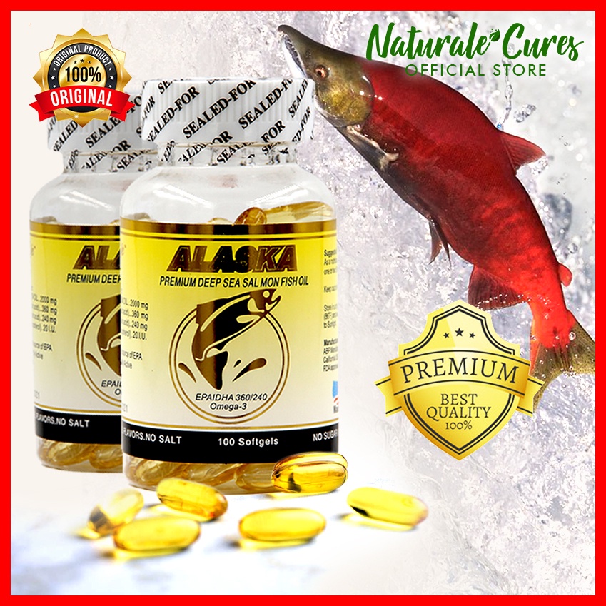 [2026 Expiry New Arrival USA] Fish Oil Premium Deep Sea Salmon Omega 3