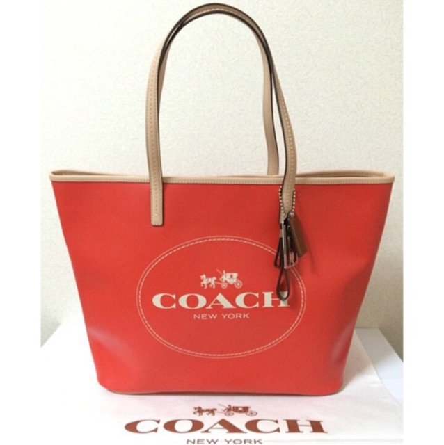 coach neverfull tote