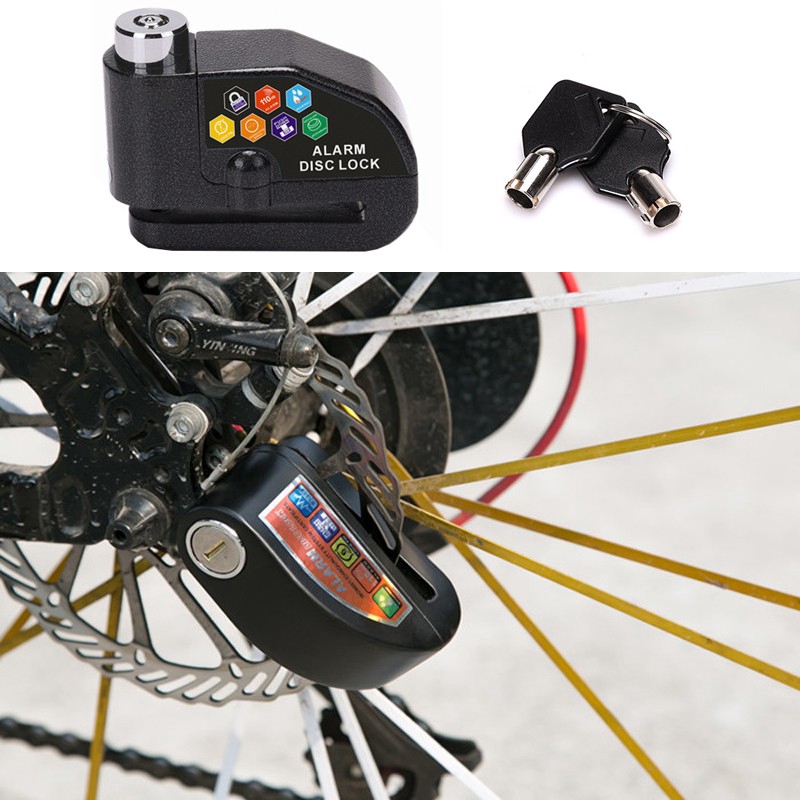 bike lock with alarm