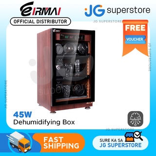 Eirmai 40L Electronic Dry Cabinet - 40 Liters Wood Grain Finish (MRD-45W) | JG Superstore
