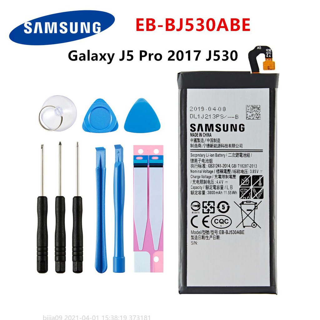 Samsung Orginal Eb Bj530abe 3000mah Battery Samsung Galaxy J5 Pro 17 J530 Sm J530k Sm J530f Sm J53 Shopee Philippines