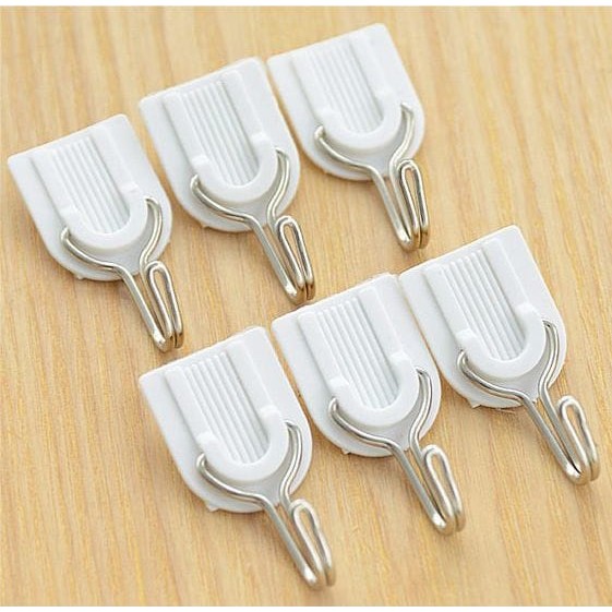 Sticky Wall Hangers Contents 6 Pcs Shopee Philippines