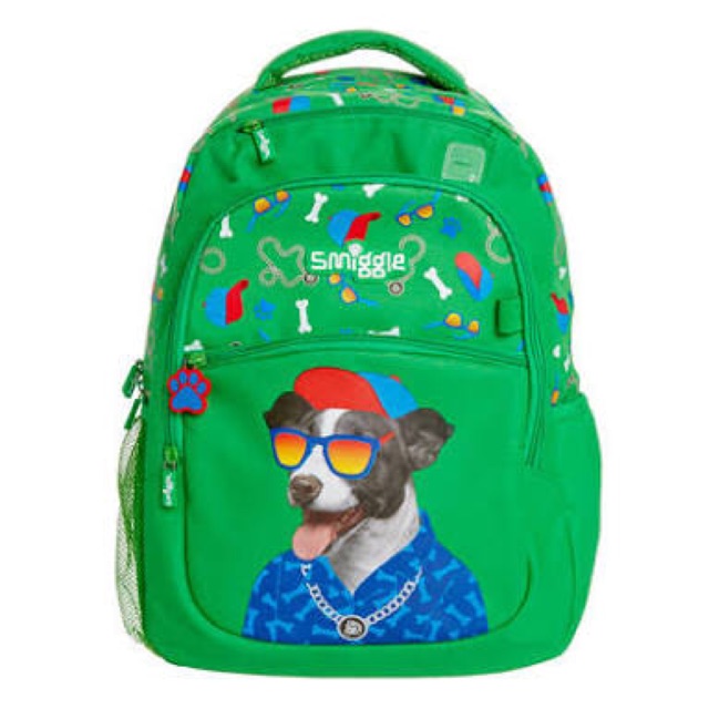 smiggle dog backpack