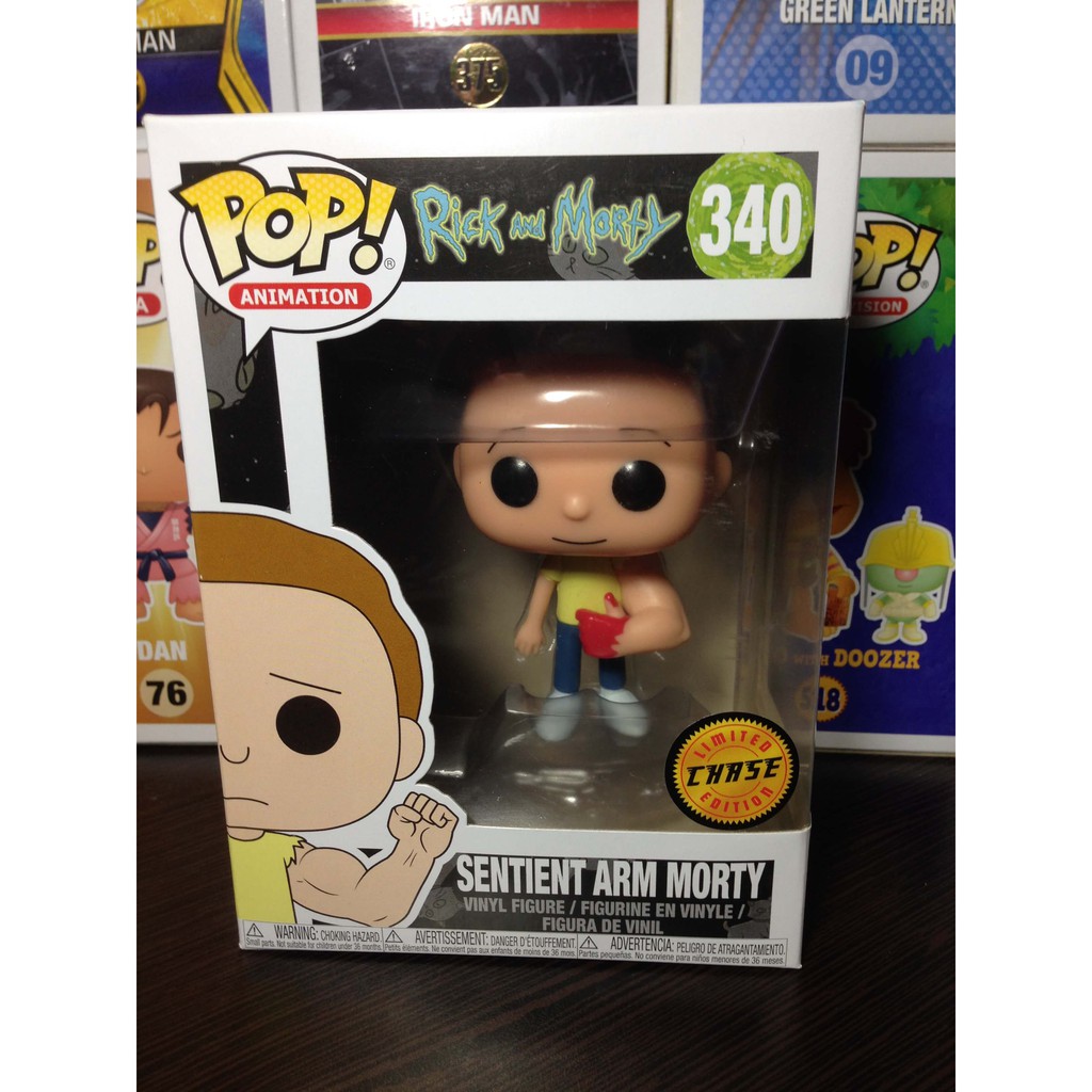 Chase Chance Figur Rick and Morty Sentient Arm Morty Funko POP 