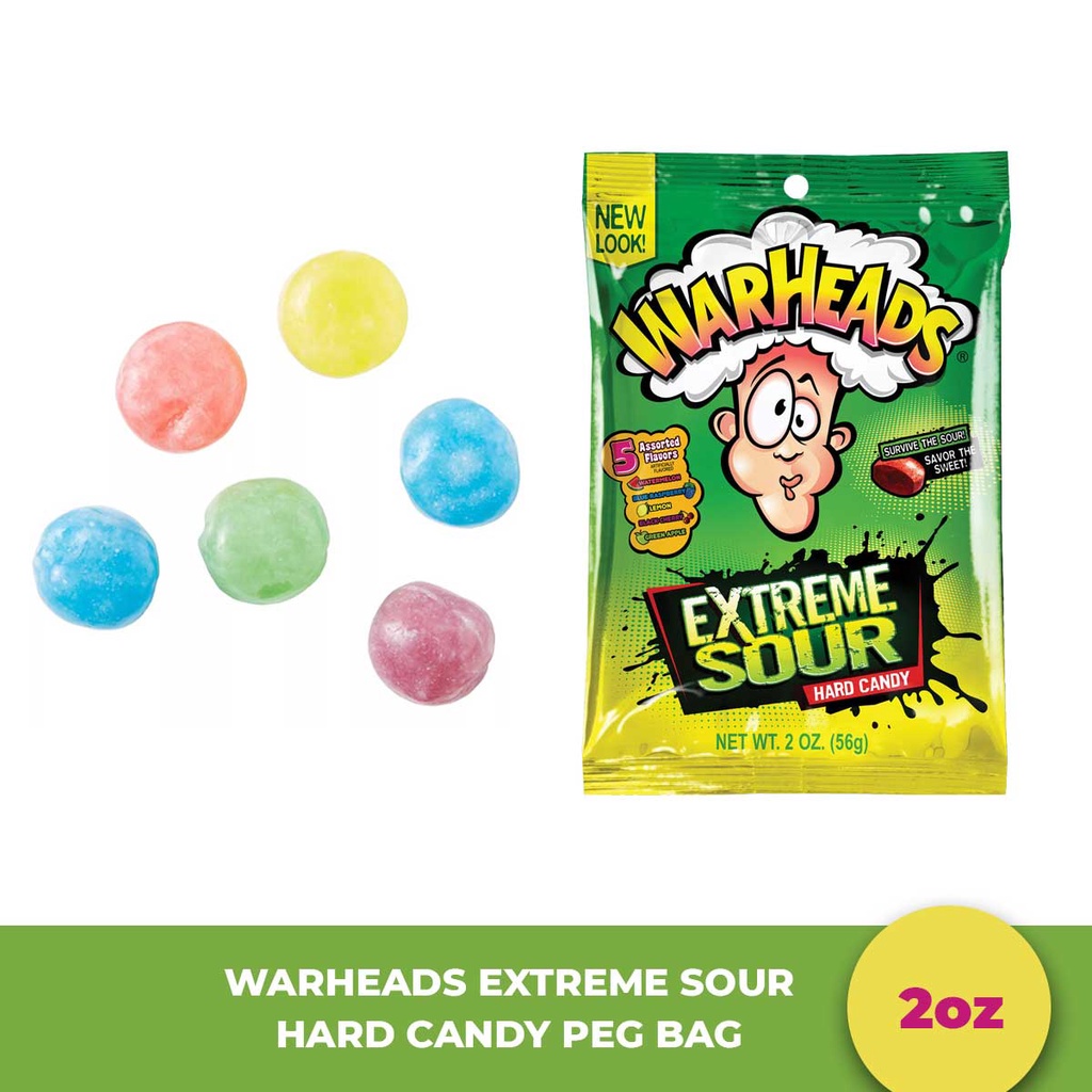 Warheads Extreme Sour Hard Candy 56g QBp Shopee Philippines
