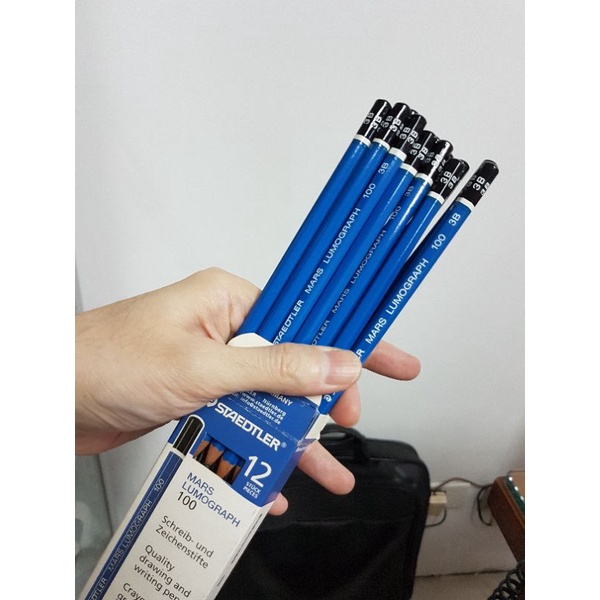 Staedtler Mars Lumograph Pencils Shopee Philippines