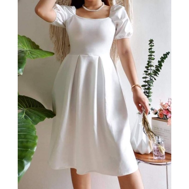 BESTSELLER TFShop ALICE DRESS PLAIN - by maui | Shopee Philippines