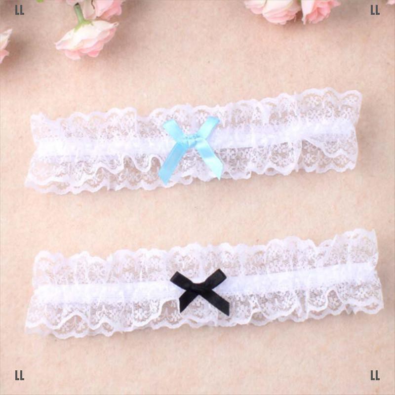 aqua lace ribbon