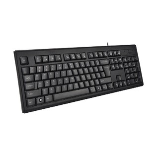 A4TECH KRS-83 COMFORT ROUND SPILL PROOF KEYBOARD USB (BLACK) | Shopee ...