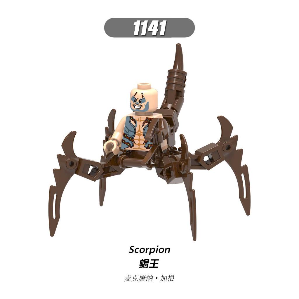 spiderman scorpion lego