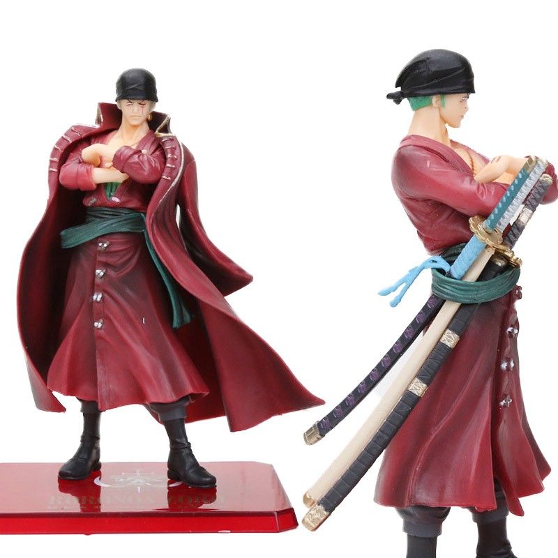 One Piece Film Z Zoro Red Battle Bress Action Figure Toys Shopee Philippines