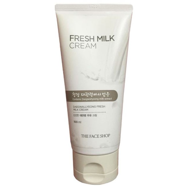 The Face Shop Daegwallyeong Fresh Milk Cream 100ml Shopee Philippines