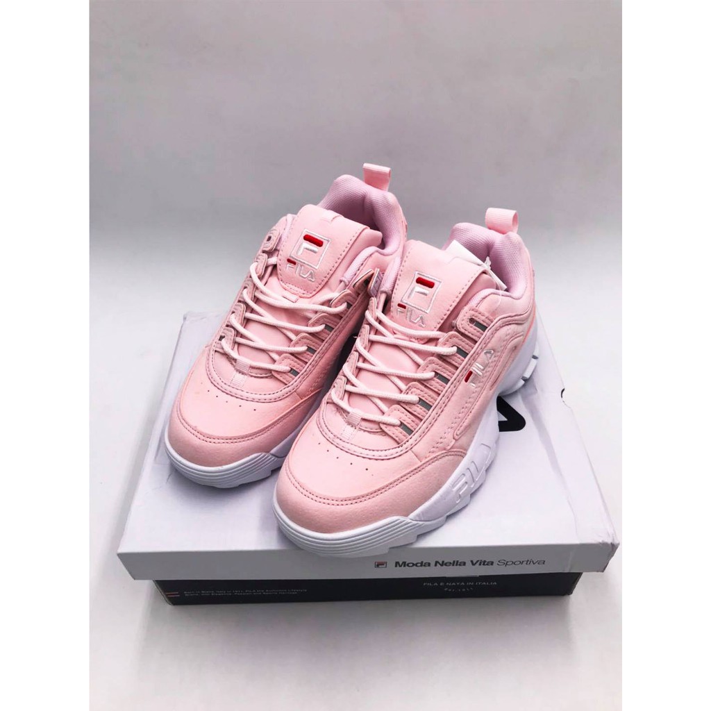 all pink fila disruptor