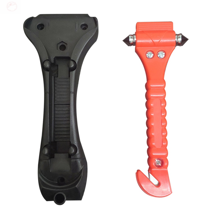 2 in 1 Mini Car Safety Hammer Life Saving Escape Emergency Hammer Seat