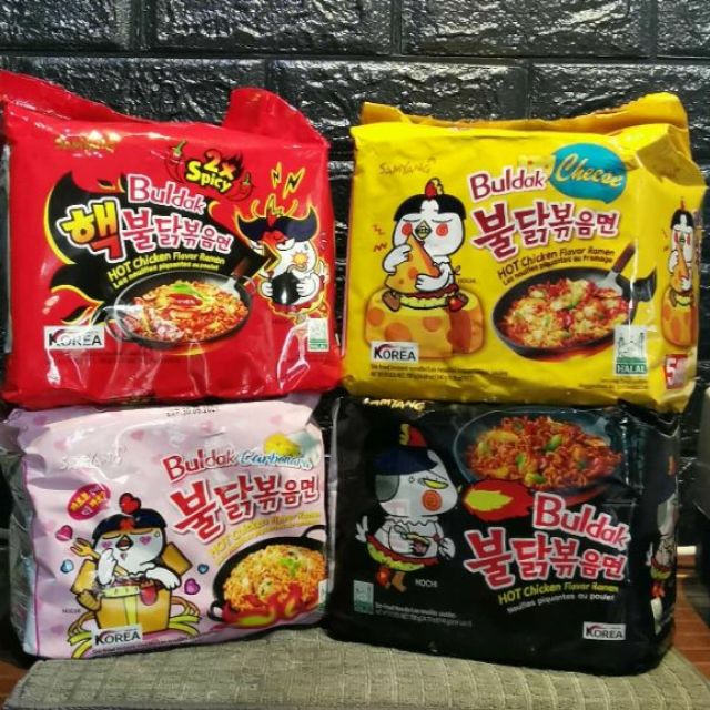 samyang buldak korean noodles (per pack) Shopee Philippines