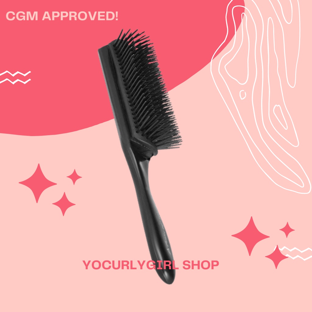 CGM ANTI-FRIZZ, ANTI STATIC CURLY HAIR BRUSH (REMOVABLE BRISTLES) | Shopee  Philippines