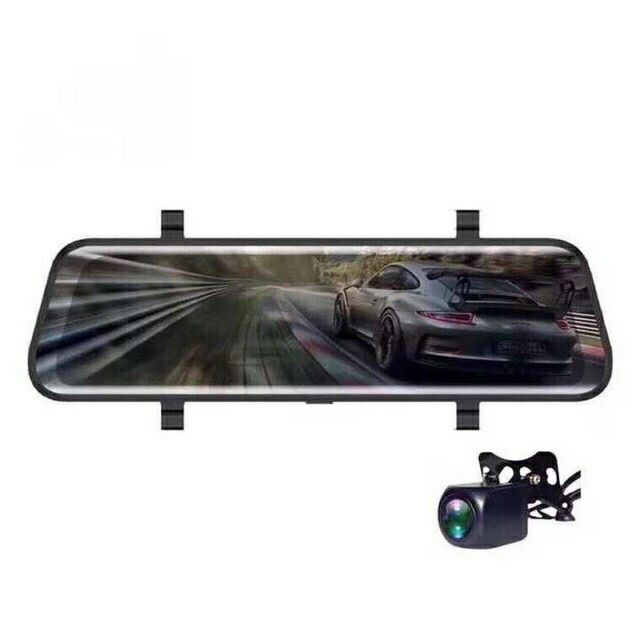 10 Inch Touch Screen Car DVR Recorder camera Dual Lens with Rear View Camera dash cam #4