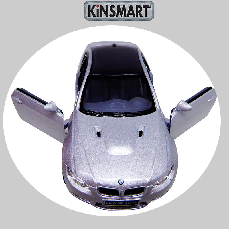 BMW M3 Coupé ca TOP Neuware 1:36 dunkelrot Modellauto von Kinsmart 