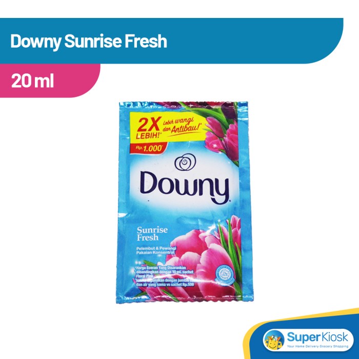 Downy Sachet Sunrise Fresh 20mL 12 Sachets Shopee Philippines