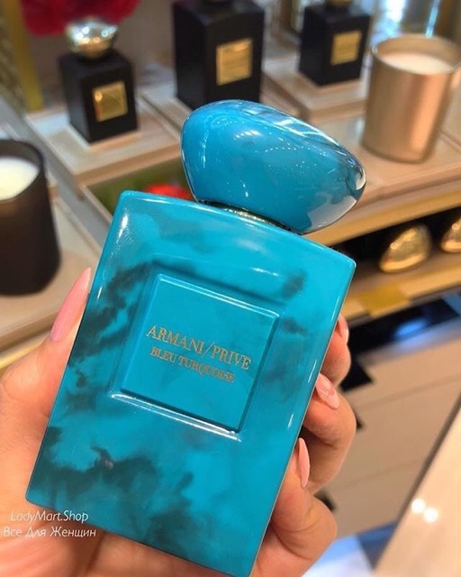 armani blue turquoise