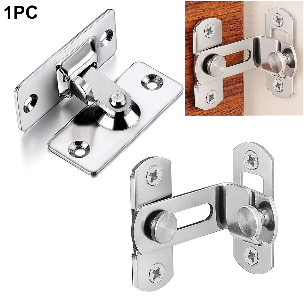 Hardware 90 Degree Shift Sliding Cabinet Home Door Lock Shopee