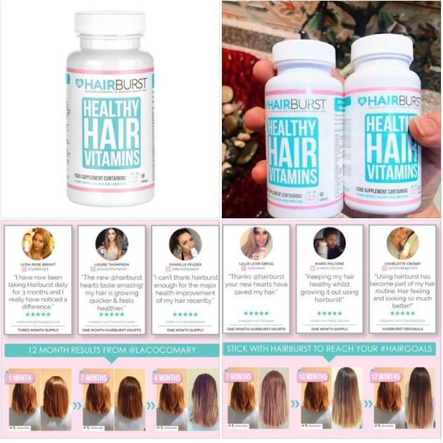 Hairburst Healthy Hair Vitamins 60 Capsules Shopee Philippines
