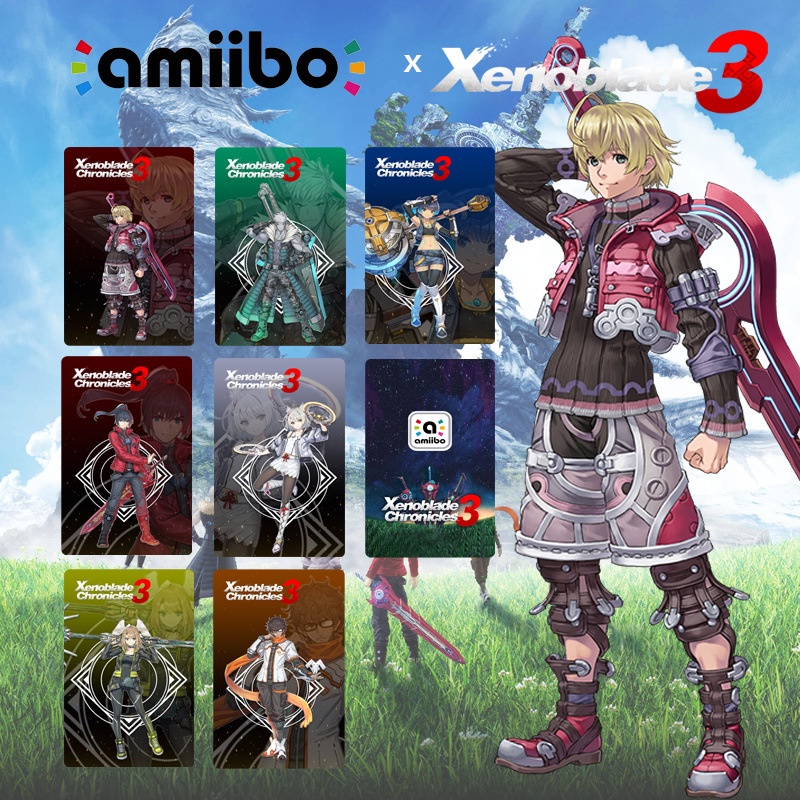 7 in 1 Xenoblade Chronicles 3 NFC Mini Amiibo Card Shopee Philippines