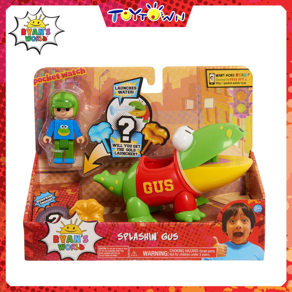 ryan's world splashin gus