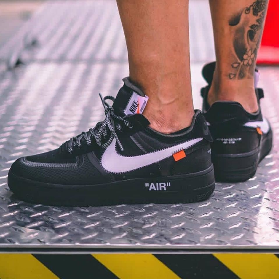 black nike air off white