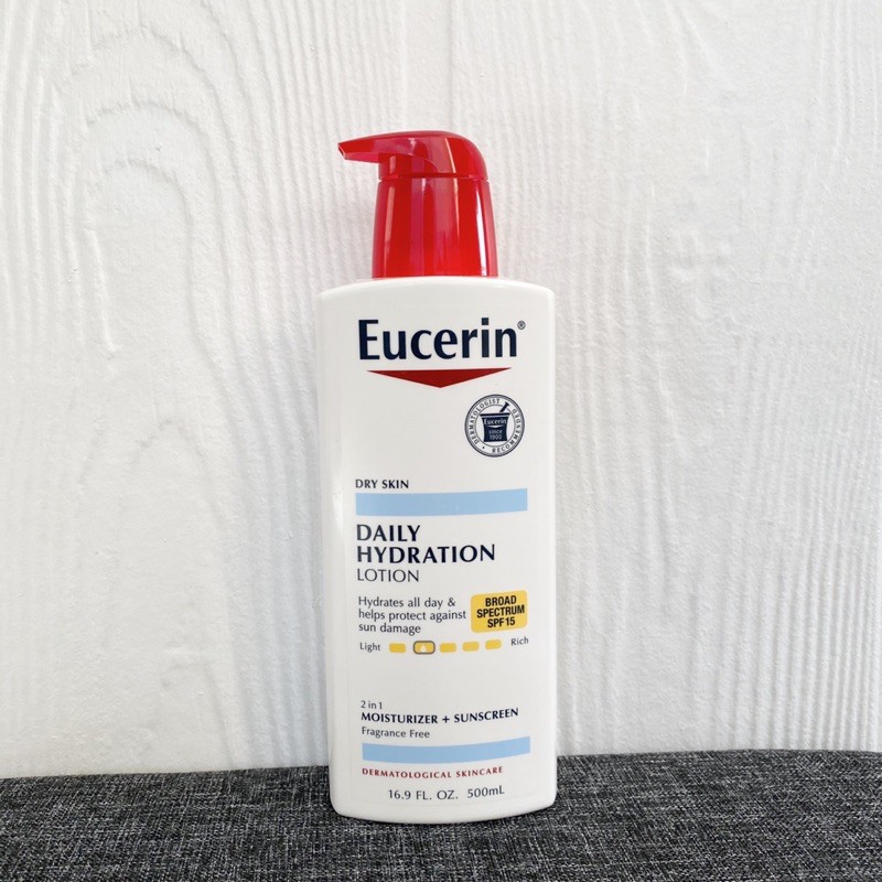 eucerin daily hydration spf 15
