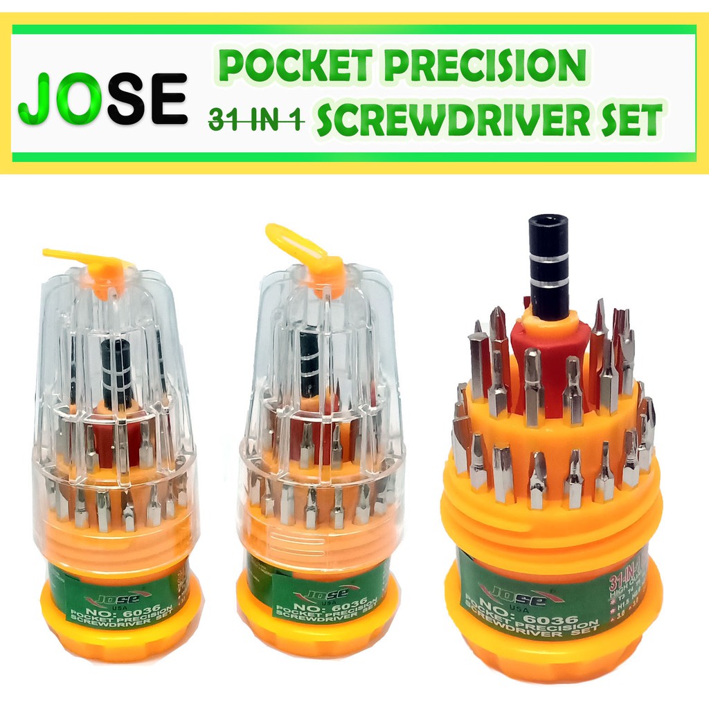 31 in 1 Electronic Screwdriver Set Shopee Philippines