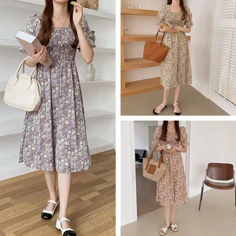 Casual elegant summer korean ladies fashion style for summer beachwear ...