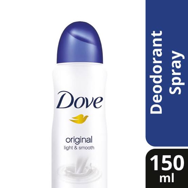 Dove Deodorant Spray Original 150ml Shopee Philippines
