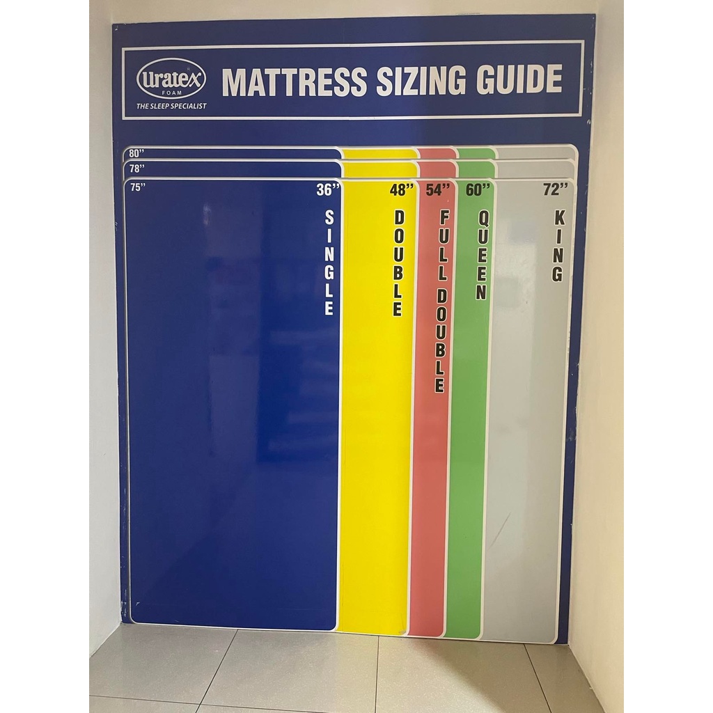 Uratex Foam KING SIZE free cover Original Shopee Philippines