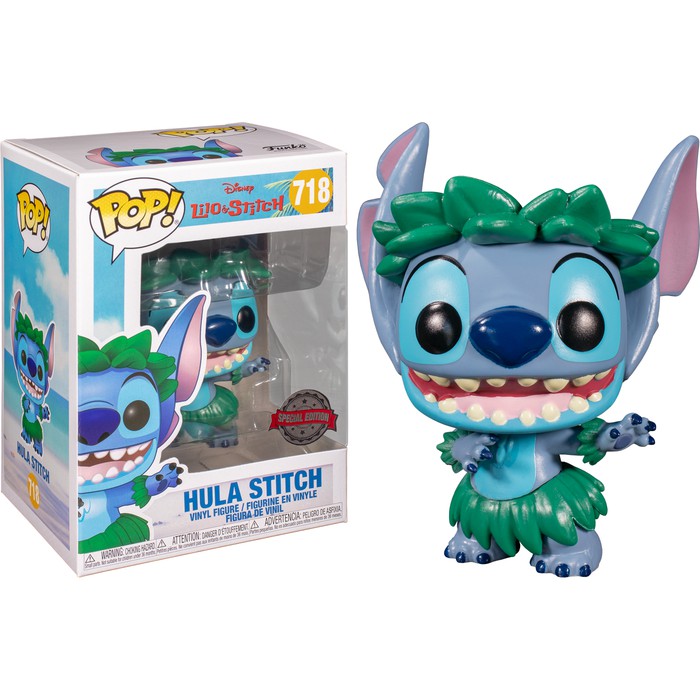 Funko POP! Disney - Lilo and Stitch - Stitch in Hula Skirt Exclusive ...