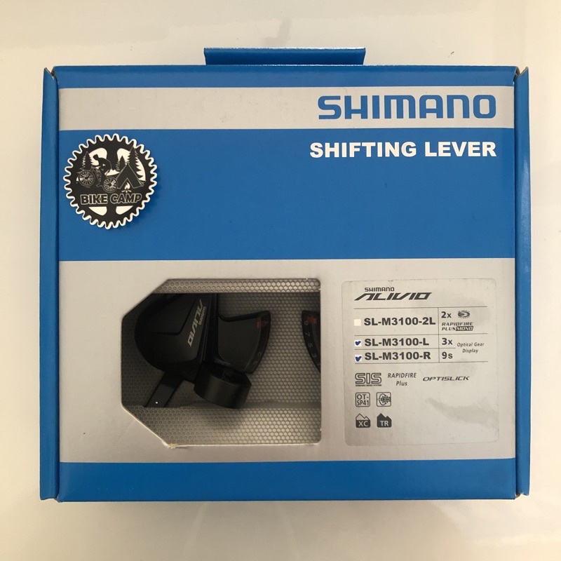 SHIMANO ALIVIO RAPIDFIRE PLUS Shifting Lever 3x9-speed SL-M3100-L SL ...