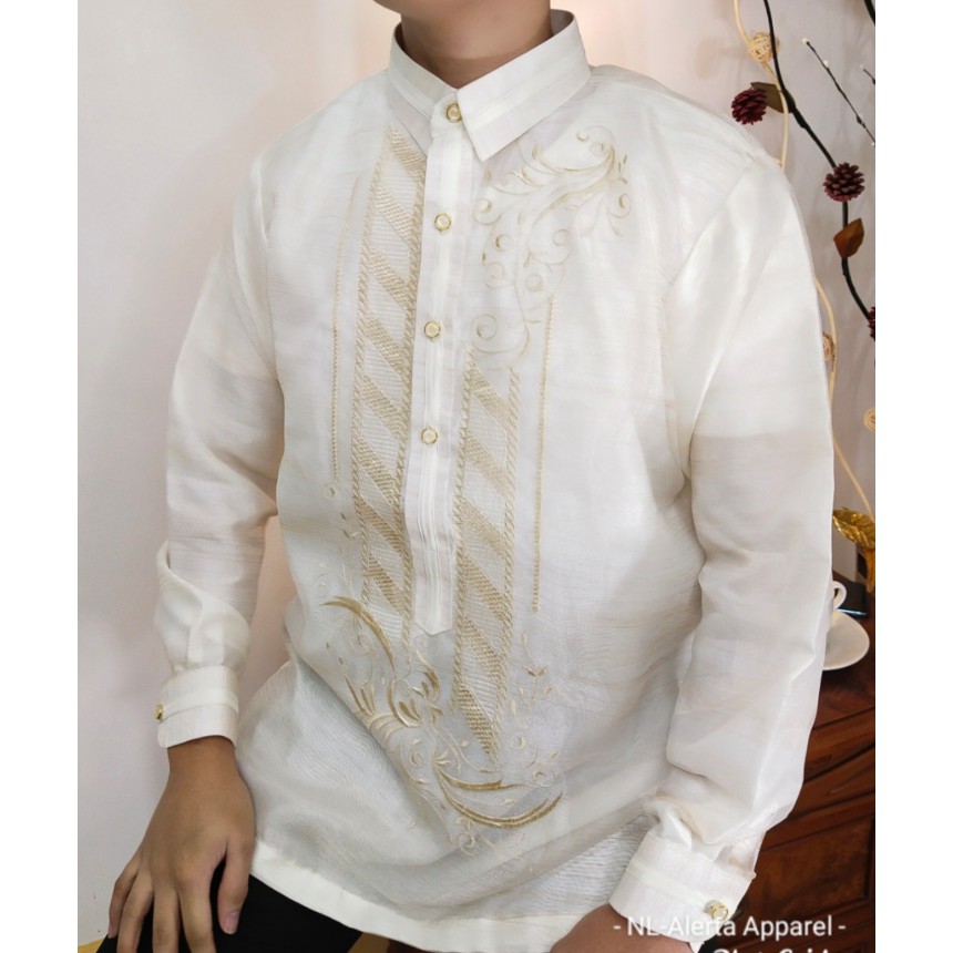 BARONG FOR MEN PURE EMBROIDERED | Shopee Philippines
