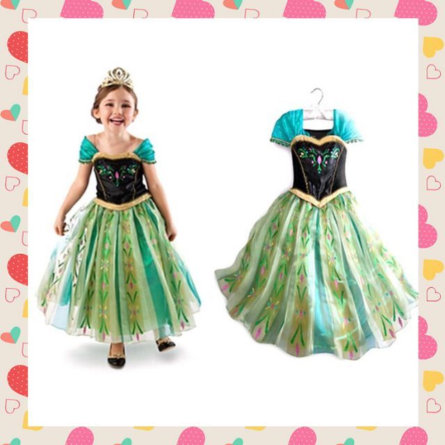 green elsa costume