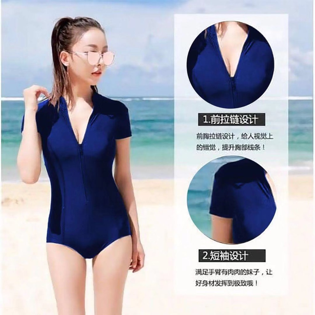 one piece swimming suit with shorts