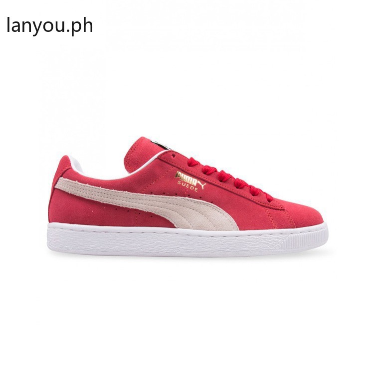 puma classic suede all red