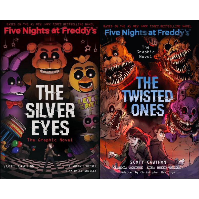 [FNaF] The Silver Eyes and twisted ones The Graphic Novel Five Nights at Freddy's Shopee