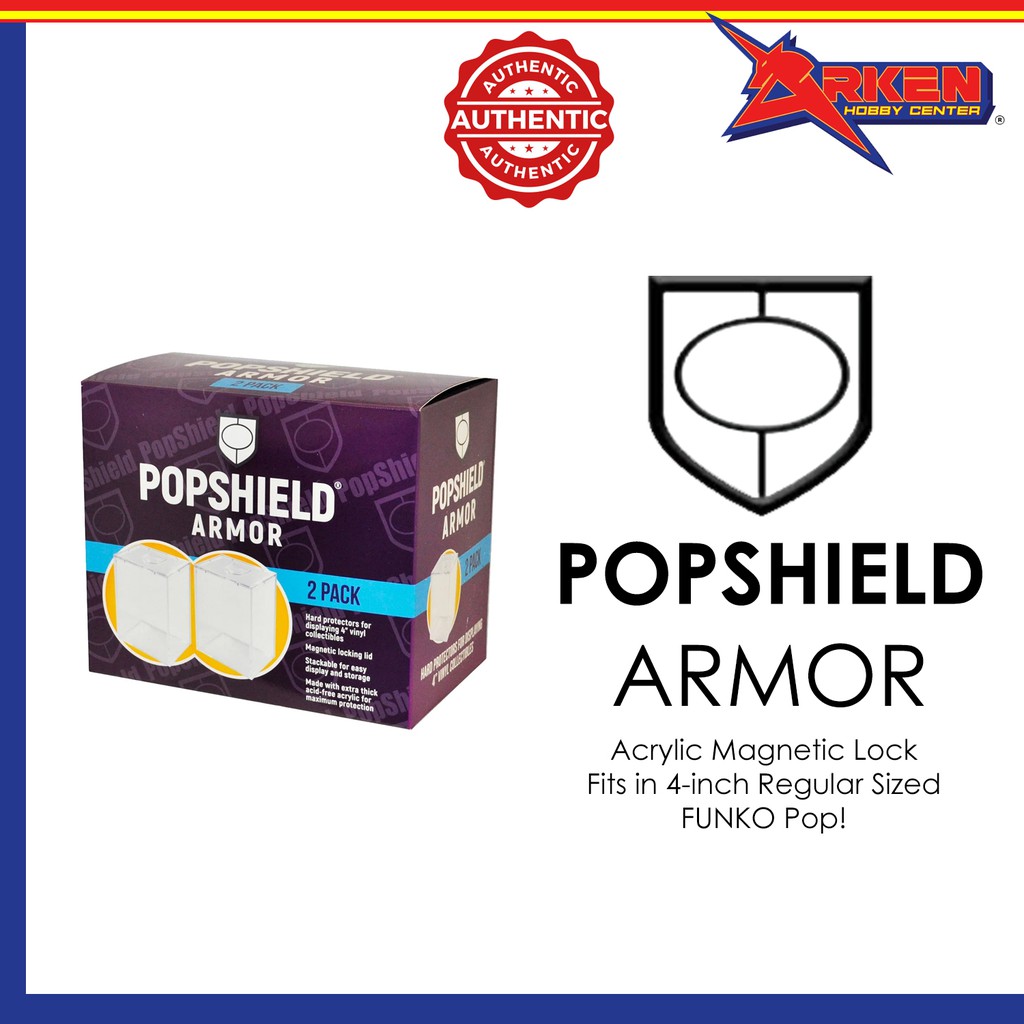 POPSHIELD ARMOR Protector 2 Pack Locking Lid (Funko Pop