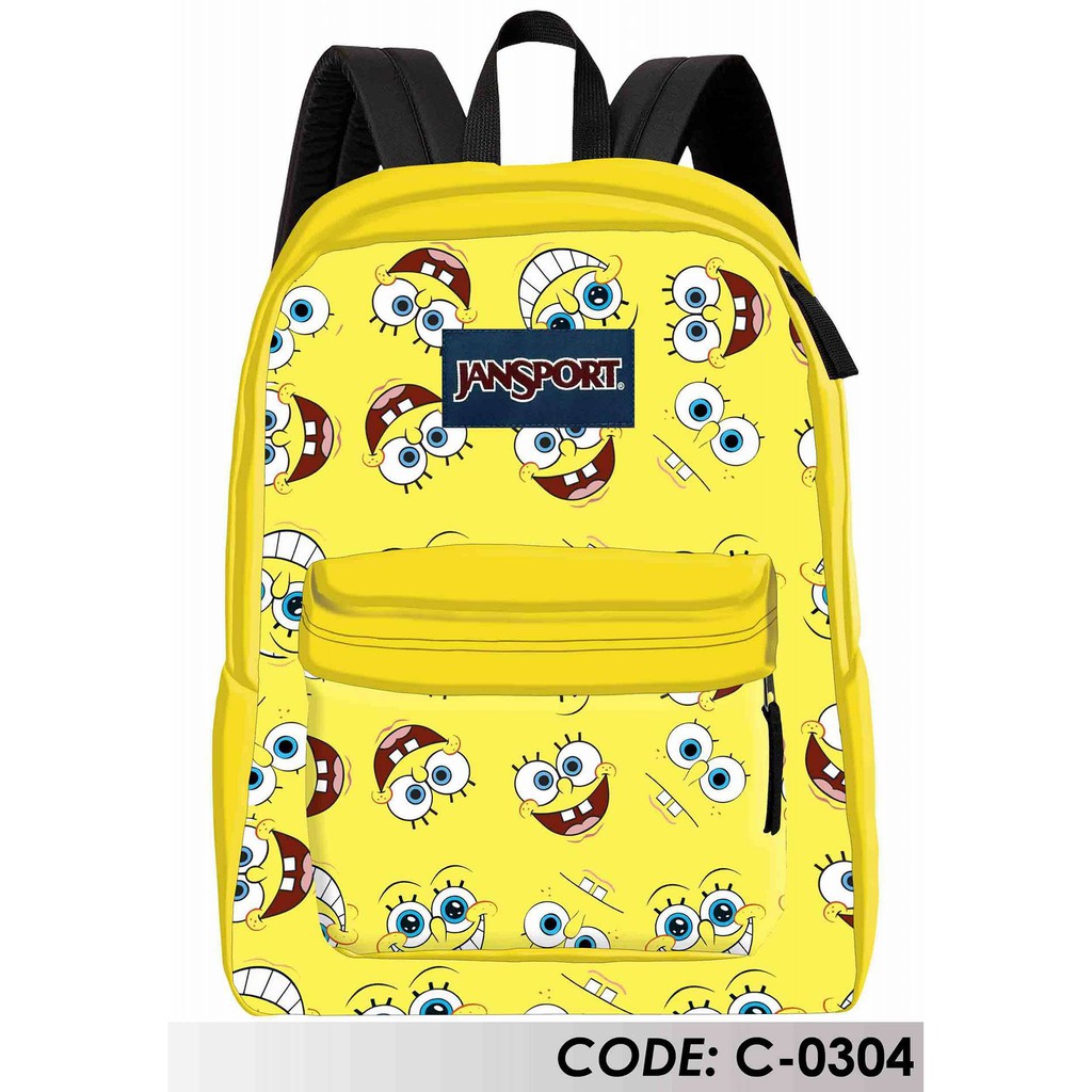 spongebob jansport backpack