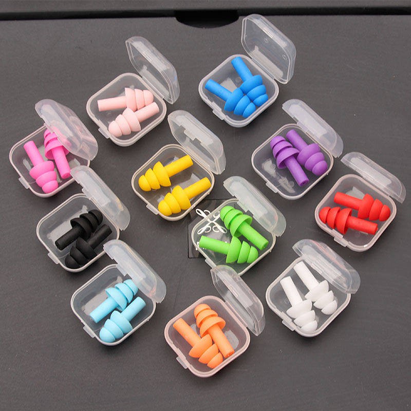 110 Pairs Optional Color Soundproof Earplugs Noise Protection Earplugs
