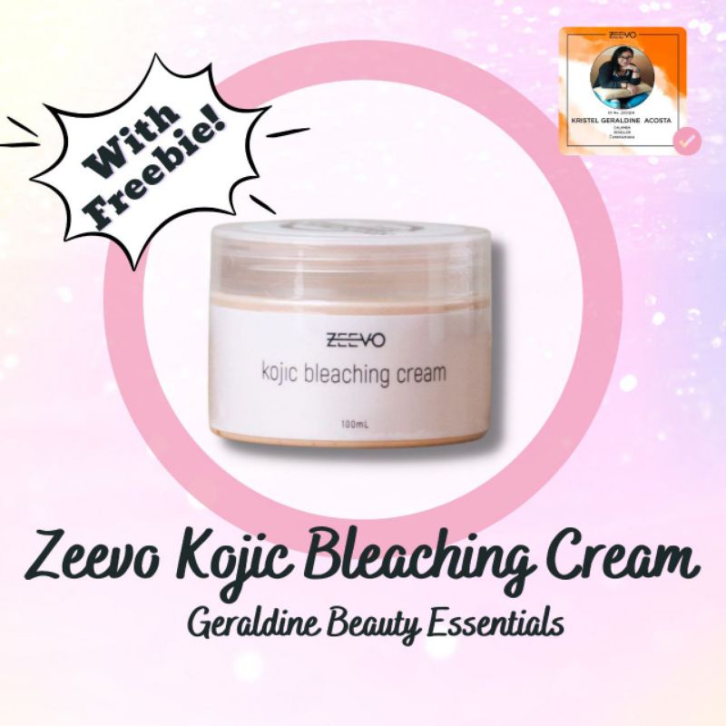 (COD) ZEEVO BLEACHING CREAM Shopee Philippines