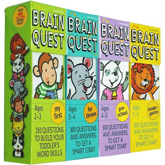 Brain quest Card Set (2-6 Years Old) | Shopee Philippines