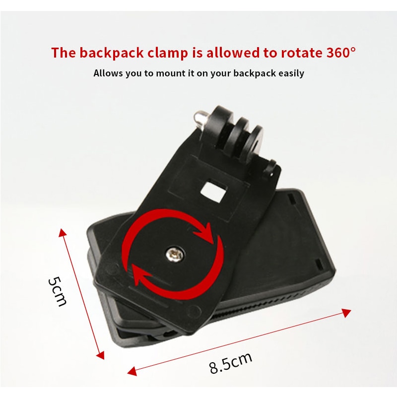 OSMO POCKET 2 Backpack MOUNT Clip Camera Holder Bracket For DJI POCKET 1/2 Expansion Accessories