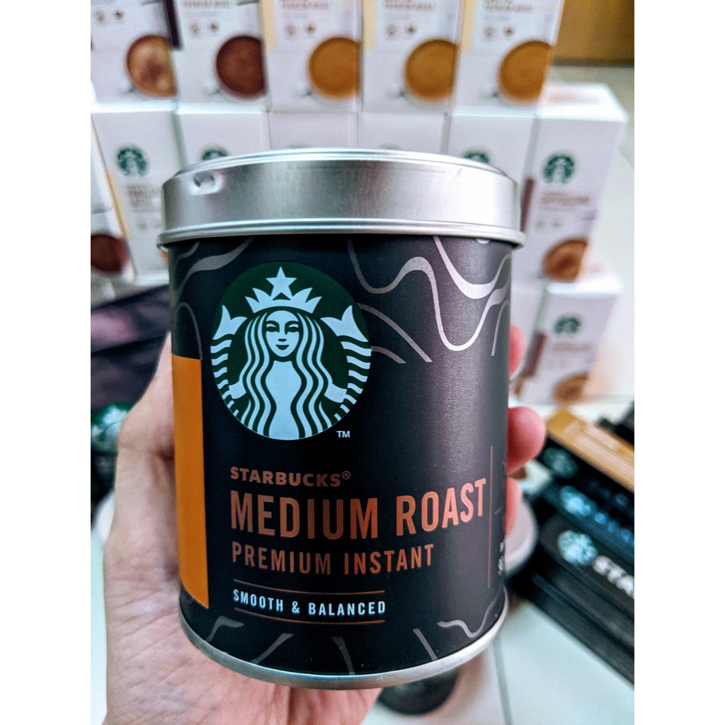 Starbucks Premium Instant Coffee 90g (40 servings ...