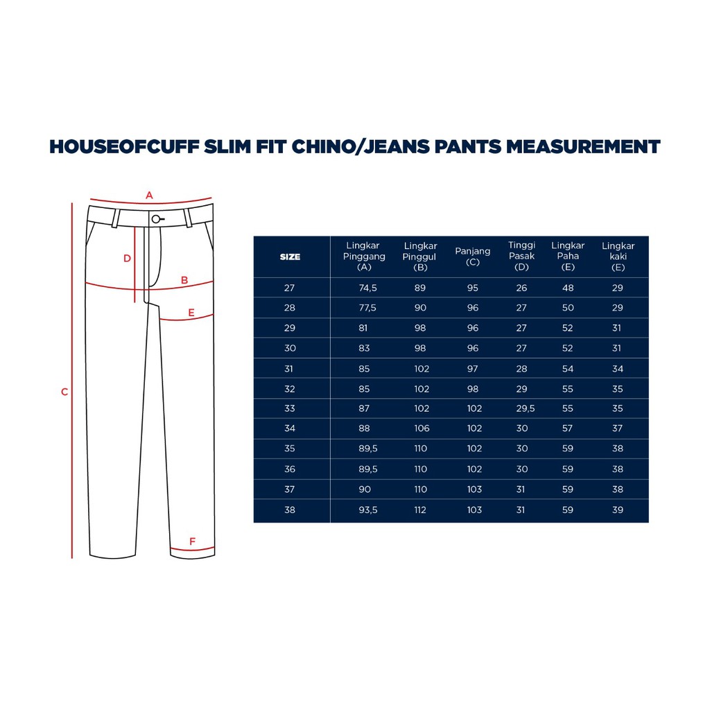 mens smallest pant size